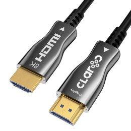 Claroc Kabel optyczny HDMI 2.1 AOC 8K 120Hz 30 m