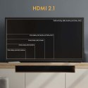 Claroc Kabel optyczny HDMI 2.1 AOC 8K 120Hz 50 m