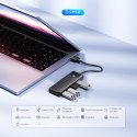 Orico Hub USB-C 4 porty USB-A 3.0 5Gbps czarny