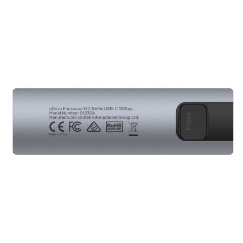 Unitek Obudowa dysku M.2 NVMe/SATA 10Gbps | USB-C | USB-A | S1230A