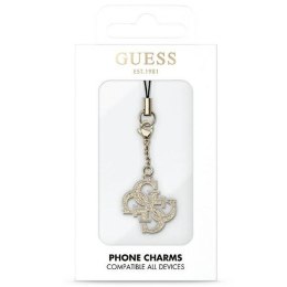 Guess zawieszka GUCPM4GID Phone Strap 4G Glitter Charm