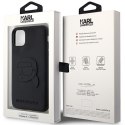 Karl Lagerfeld KLHCN613DRKNK iPhone 11 / Xr 6.1" czarny/black hardcase Rubber Karl Head 3D