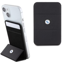 BMW Wallet Card Slot Stand BMWCSMRSK czarny/black MagSafe Signature Collection