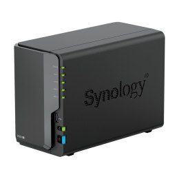 Synology DS224+ | 2-zatokowy serwer NAS, Intel Celeron, 2GB RAM, 2x 1GbE RJ-45, Tower