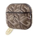Guess GUAP2PGCE4CW AirPods Pro 2 cover brązowy/brown GCube Charm