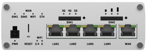 TELTONIKA Router 5G RUTX50 Dual Sim, GNSS, WiFi, 4xLAN, USB2.0