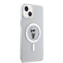 Karl Lagerfeld KLHMP15MHFCKNOT iPhone 15 Plus 6.7" transparent hardcase IML Ikonik MagSafe
