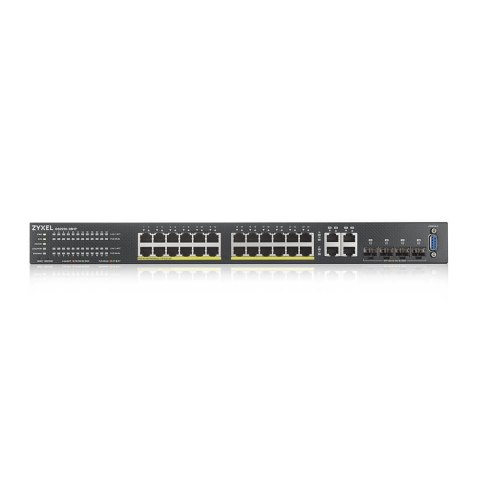 Zyxel GS2220-28HP 24xGbE L2 PoE Switch GbE Uplink 1Y NCC Pro Pack LIC GS2220-28HP-EU0101F