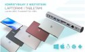 I-tec Zestaw stacja dokująca + podstawka Metal Cooling Pad for notebooks (up-to 15.6) with USB-C Docking Station (Power Delivery 100 