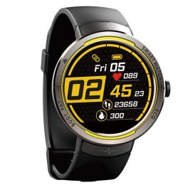 Kumi Smartwatch KU5 1.22 cala 180 mAh czarny