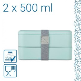 Xavax Lunchbox poziomowy Hama na żywność 500 ml TO GO