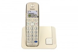 Panasonic Telefon KX-TGE210 Dect biały