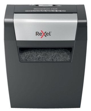 Rexel Niszczarka Momentum X406 (P-4, 6 kartek, kosz 15L)