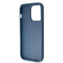 Guess GUHCP15XP4TDSCPB iPhone 15 Pro Max 6.7" niebieski/blue hardcase Crossbody 4G Metal Logo