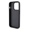 Guess GUHCP15XP4TDSCPK iPhone 15 Pro Max 6.7" czarny/black hardcase Crossbody 4G Metal Logo