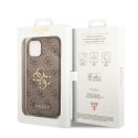 Guess GUHCP15M4GMGBR iPhone 15 Plus 6.7" brązowy/brown hardcase 4G Big Metal Logo