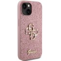 Guess GUHCP15MHG4SGP iPhone 15 Plus 6.7" różowy/pink hardcase Glitter Script Big 4G