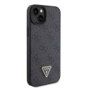 Guess GUHCP15MP4TDSCPK iPhone 15 Plus 6.7" czarny/black hardcase Crossbody 4G Metal Logo