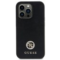 Guess GUHCP15MPS4DGPK iPhone 15 Plus 6.7" czarny/black hardcase Strass Metal Logo