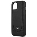 Mercedes MEHCP15MARMBK iPhone 15 Plus 6.7" czarny/black hardcase Leather Urban