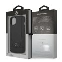 Mercedes MEHCP15SARMBK iPhone 15 6.1" czarny/black hardcase Leather Urban
