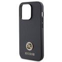 Guess GUHCP15XPS4DGPK iPhone 15 Pro Max 6.7" czarny/black hardcase Strass Metal Logo