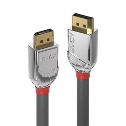 Kabel DisplayPort 1.2 LINDY M/M 5m szary/cromo