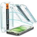 Spigen Glas.TR iPhone 15 6.1" "EZ FIT" 2 szt. clear szkło hartowane AGL06903
