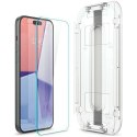 Spigen Glas.TR iPhone 15 Pro 6.1" "EZ FIT" clear szkło hartowane AGL06898