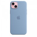 Apple Etui silikonowe z MagSafe do iPhonea 15 Plus - zimowy błękit