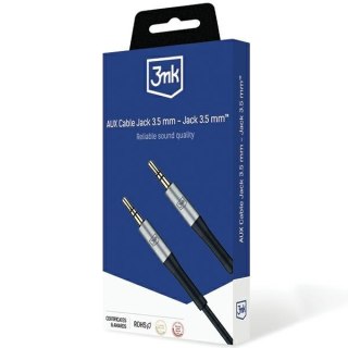 3MK Kabel AUX Jack 3,5 mm - Jack 3,5 mm 1m