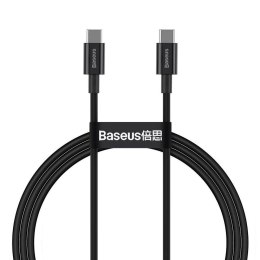Kabel przewód USB-C PD 2.0 100cm Baseus Superior CATYS-B01 Quick Charge 3.0 5A z obsługą szybkiego ładowania 100W