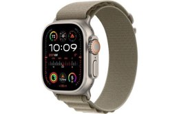 Apple Watch Ultra 2 GPS + Cellular, 49mm Koperta z tytanu z opaską Alpine w kolorze moro - M