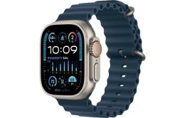 Apple Watch Ultra 2 GPS + Cellular, 49mm Koperta z tytanu z paskiem Ocean w kolorze niebieskim