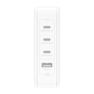 Belkin 140W 4-Port GaN Wall Charger, White