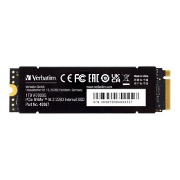 Dysk SSD Verbatim Vi7000G 1TB M.2 PCIe Gen4 NVME 2280 (7400/5500 MB/s)