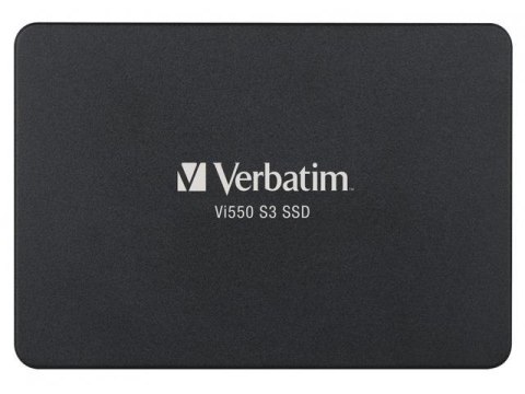 Dysk SSD wewnętrzny Verbatim Vi550 S3 512GB 2.5" SATA III czarny