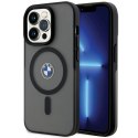 BMW BMHMP15LDSLK iPhone 15 Pro 6.1" czarny/black hardcase IML Signature MagSafe