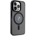 BMW BMHMP15LDSLK iPhone 15 Pro 6.1" czarny/black hardcase IML Signature MagSafe