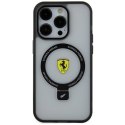 Ferrari FEHMP15LUSCAH iPhone 15 Pro 6.1" transparent hardcase Ring Stand 2023 Collection MagSafe