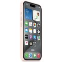 Etui Apple MT0U3ZM/A iPhone 15 6.1" MagSafe jasnoróżowy/light pink Silicone Case