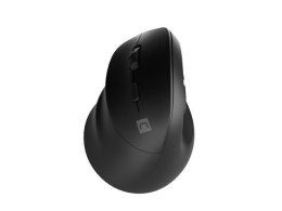 Mysz bezprzewodowa Natec Crake 2 Bluetooth 5.2 + 2.4GHz 2400DPI czarna dla leworęcznych