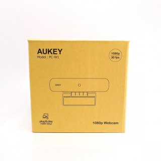 AUKEY PC-W1 Kamera internetowa USB | Full HD 1920x1080 | 1080p | 30fps | mikrofony stereo z redukcja hałasu