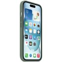 Etui Apple MT0X3ZM/A iPhone 15 6.1" MagSafe zielony cyprysowy/cypress Silicone Case