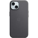 Etui Apple MT393ZM/A iPhone 15 6.1" MagSafe czarny/black FineWoven Case