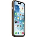 Etui Apple MT3C3ZM/A iPhone 15 6.1" MagSafe jasnobrązowy/taupe FineWoven Case
