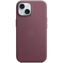 Etui Apple MT3E3ZM/A iPhone 15 6.1" MagSafe czerowna morwa/mulberry FineWoven Case