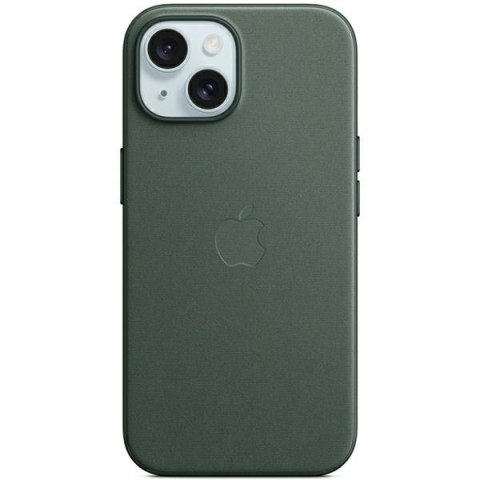 Etui Apple MT3J3ZM/A iPhone 15 6.1" MagSafe wieczna zieleń/evergreen FineWoven Case