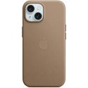 Etui Apple MT473ZM/A iPhone 15 Plus 6.7" MagSafe jasnobrązowy/taupe FineWoven Case