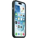 Etui Apple MT4F3ZM/A iPhone 15 Plus 6.7" MagSafe wieczna zieleń/evergreen FineWoven Case